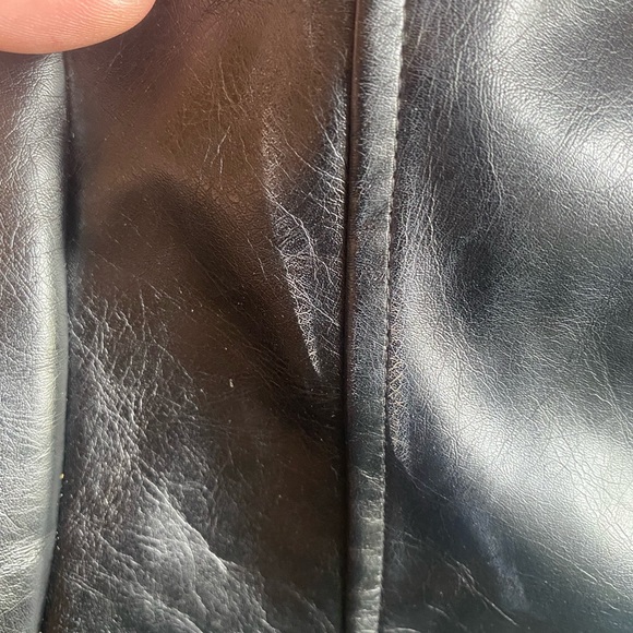 Urban Groove Vegan Leather Black Jacket - Picture 11 of 16